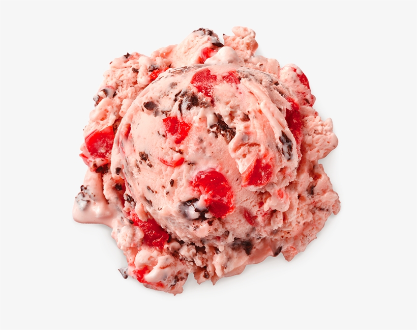 Homemade Brand Cherry Cordial Frozen Yogurt Scoop - Frozen Yogurt, transparent png #2060529