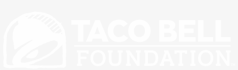 Taco Bell Black And White Png - Taco Bell Foundation, transparent png #2060637