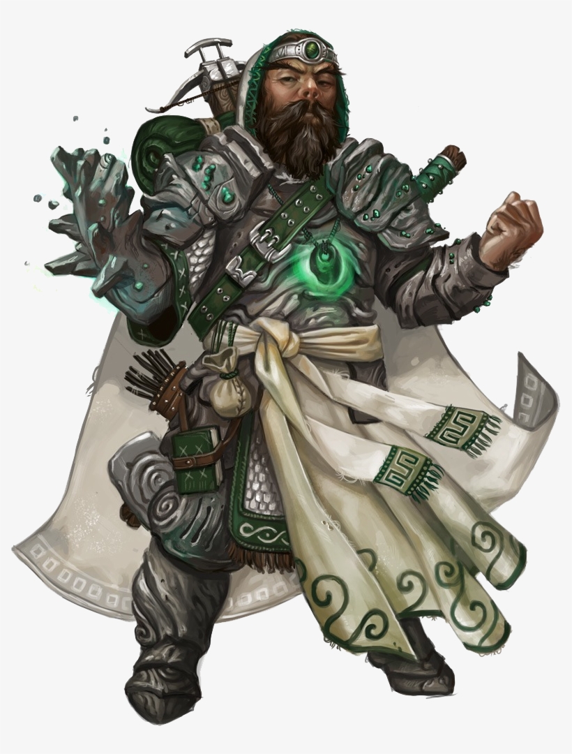 Pathfinder Confused Rpg Png - Dungeons And Dragons Dwarf Paladin, transparent png #2060919