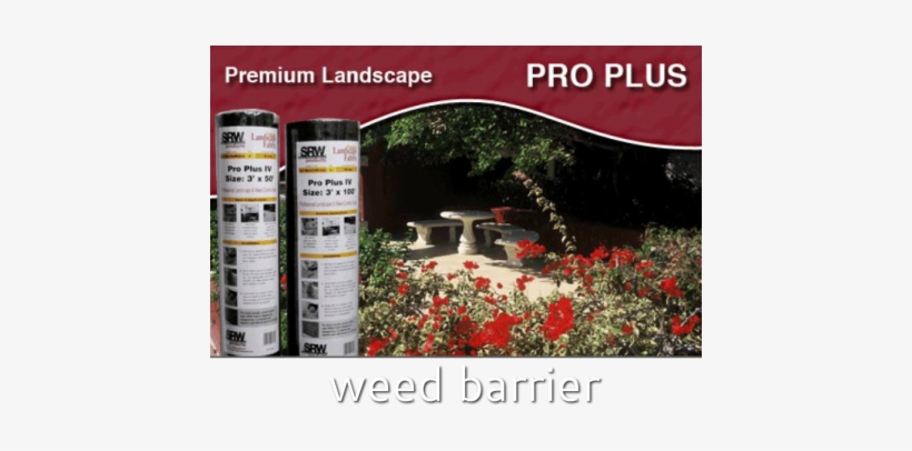 Stone Mulch - Srw Pro Plus V 5oz Landscape And Weed Fabric, 25 Year, transparent png #2061527