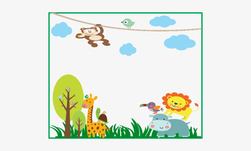 Painel Lona Festa 3,00x1,70mt Animais, transparent png #2061771