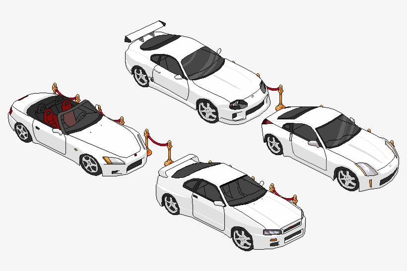 Carros Abajo - Habbo Furni, transparent png #2061885