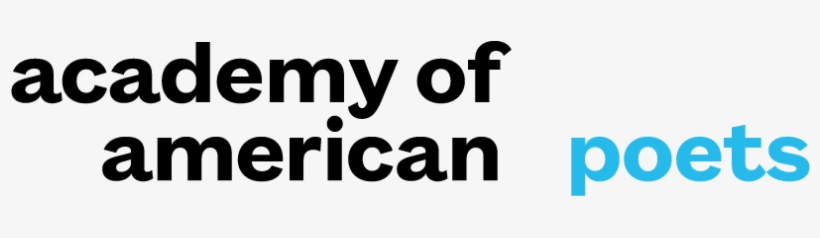 Large Blue Rgb Academy Of American Poets - Academy Of American Poets Logo, transparent png #2062480