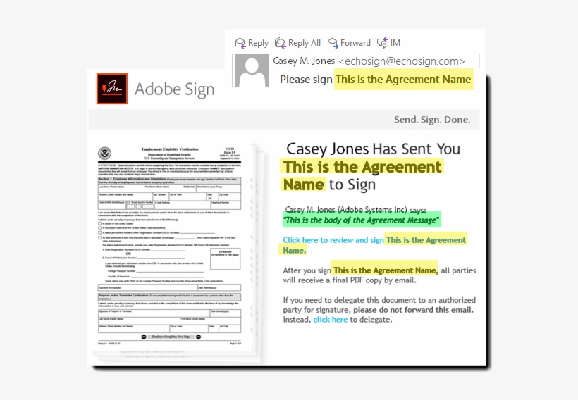 Example Of How The Personal Settings Values Impact - Tops I-9 Employee Eligibility Verification Form; 8-1/2x11;, transparent png #2063254