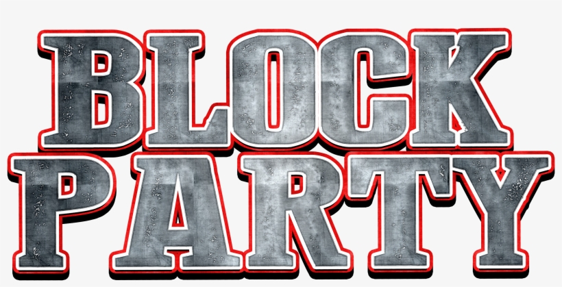 Block Party Logo - Birthday Bash Png Text, transparent png #2063415