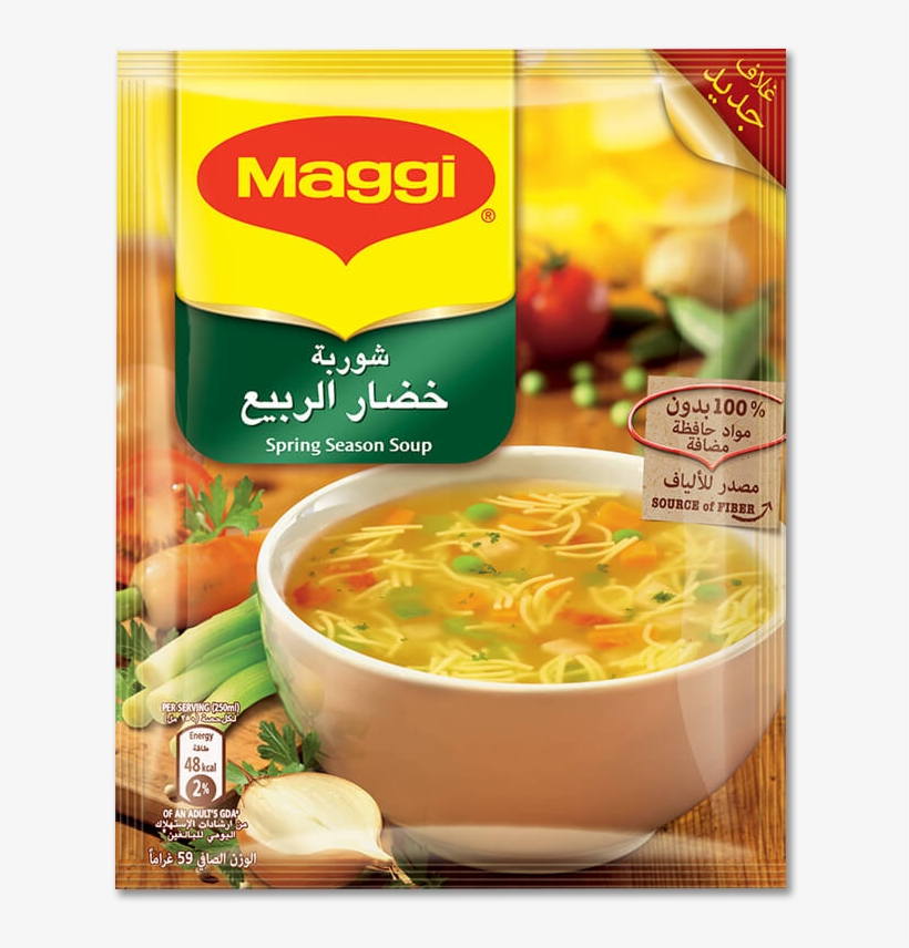 Maggi® Spring Season Soup 59g Sachet - Maggi Spring Season Soup, transparent png #2063855