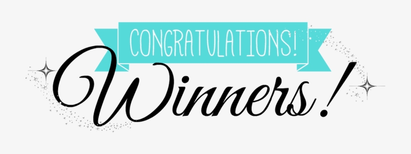 Graphic Congrats Winners - Winners Banner, transparent png #2063987