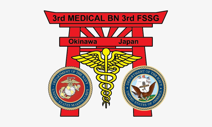 Major Surbordinate Elements - 3d Medical Battalion Logo, transparent png #2064052