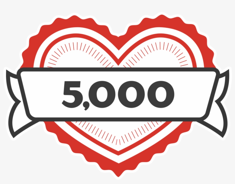 Congrats - 1000 Likes, transparent png #2064336