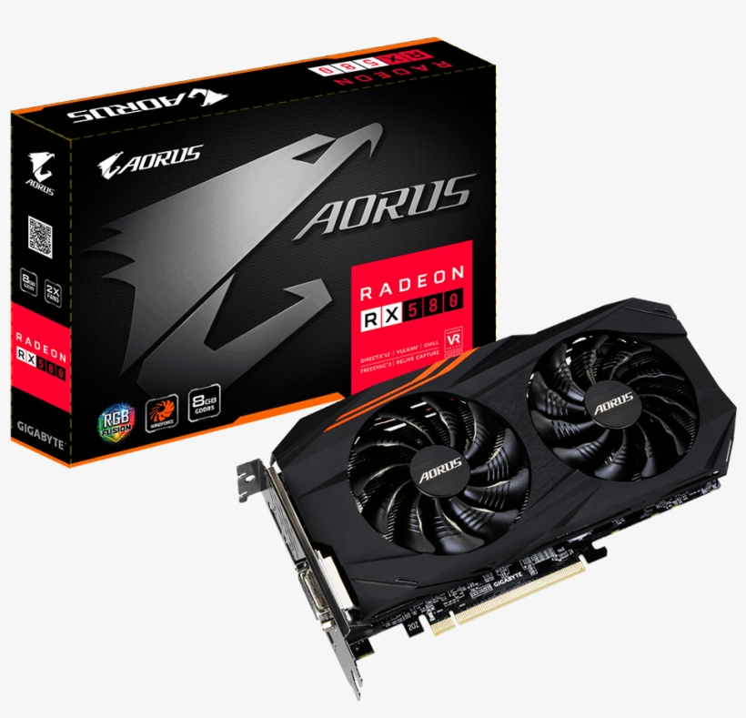 Rx 570 4gb Aorus, transparent png #2065196