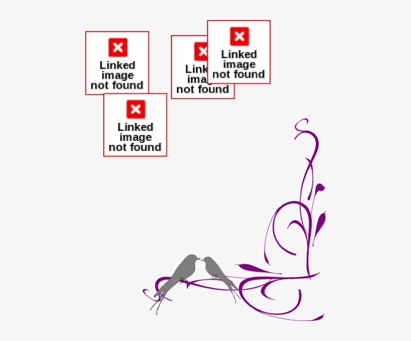 Floral Swirly Bird Bottom Corner Svg Clip Arts 480, transparent png #2066290