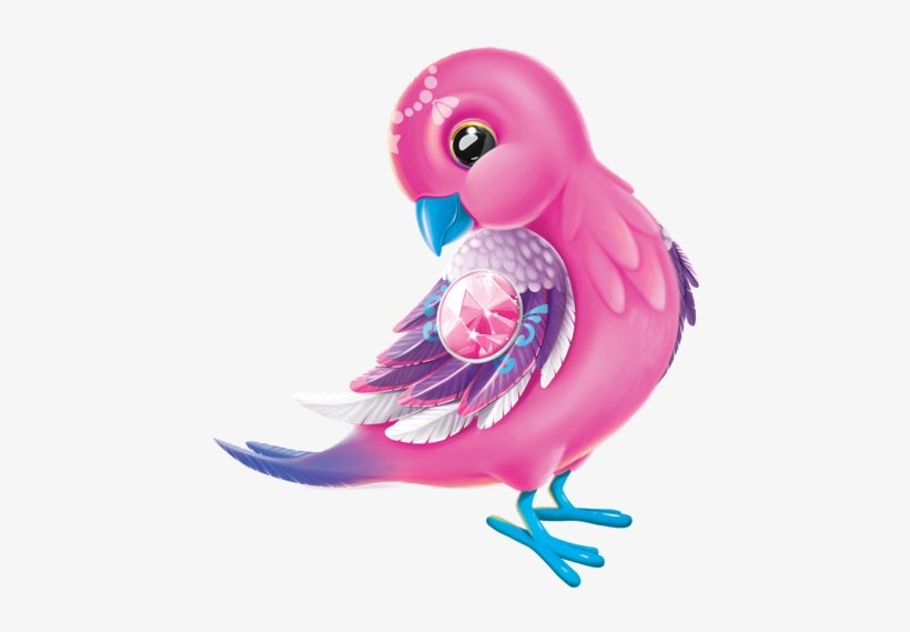 Pretty Pearl - Rainbow Cartoon Birds, transparent png #2066391
