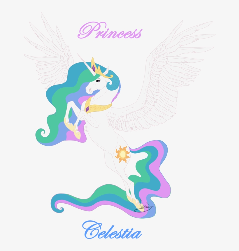 Realistic Pricess Celestia - My Little Pony: Friendship Is Magic, transparent png #2066429