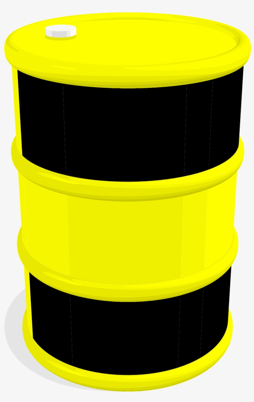Barrel Clipart Water Drum - Cartoon Metal Barrel Png, transparent png #2066559