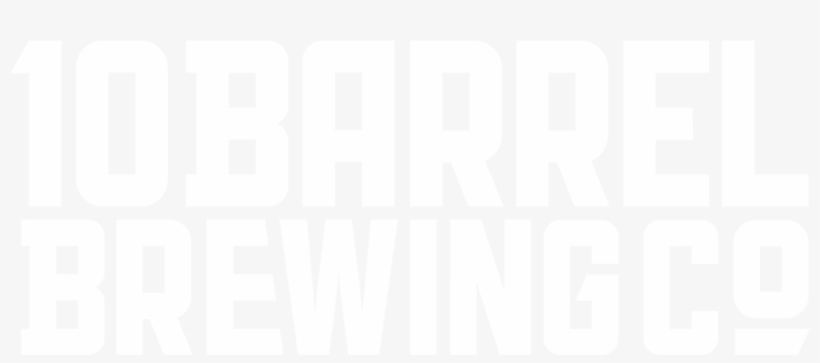 10 Barrel White Logo - 10 Barrel Brewing Logo, transparent png #2066667