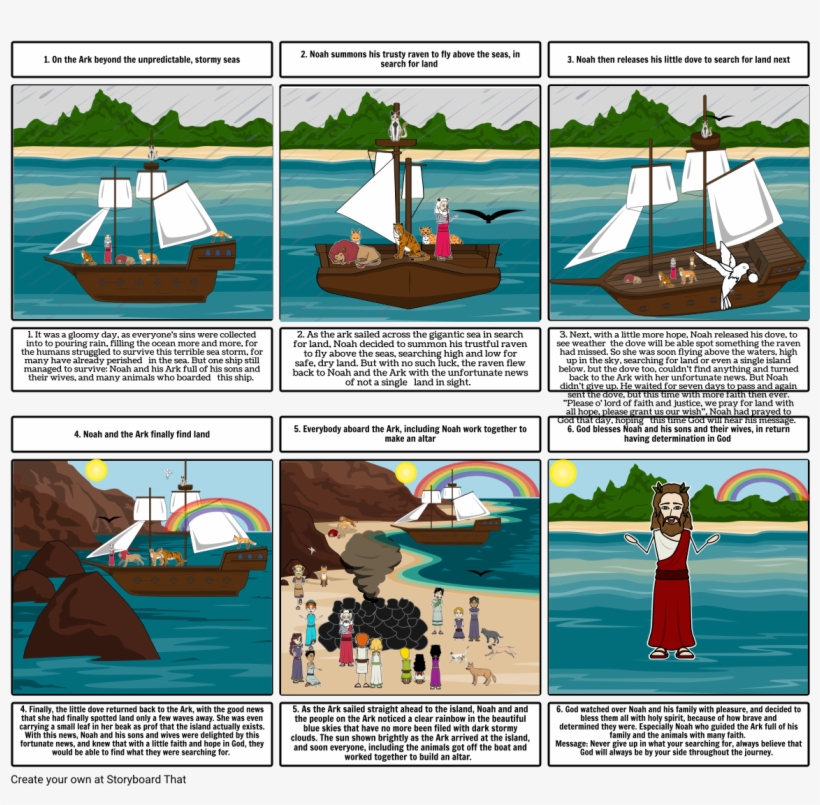 Noah And The Ark - Sail, transparent png #2067681