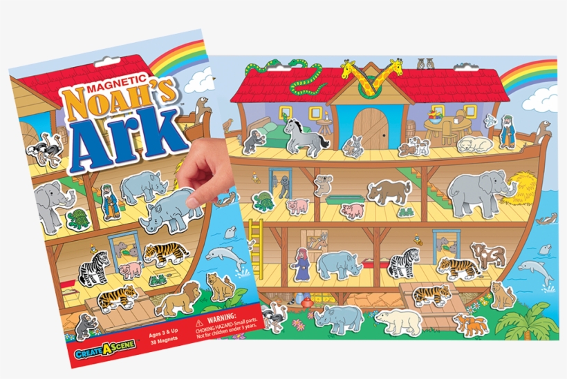 Create A Scene™ Magnetic Noah's Ark™ - Create-a-scene Magnetic Playset - Noah's Ark, transparent png #2067913