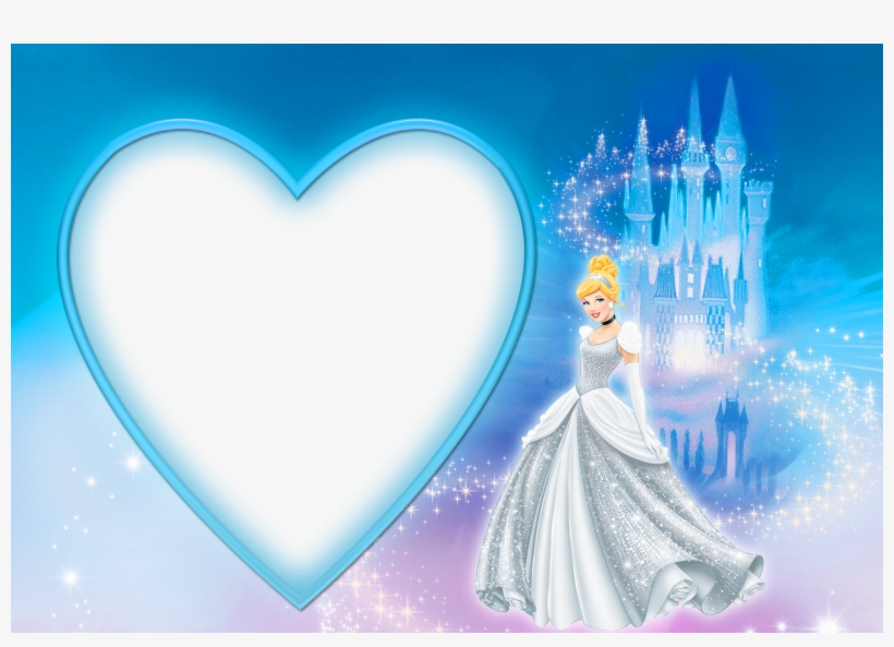 Picture Borders, Disney Frames, Cinderella Birthday, - Cinderella Frames Png, transparent png #2068293