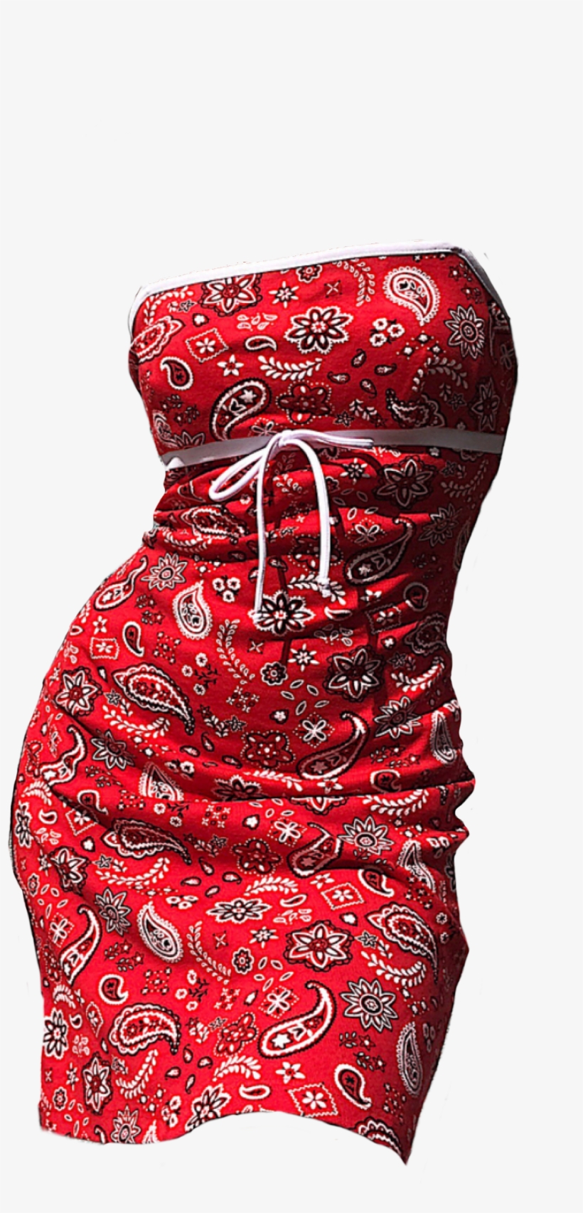 Red Dress Polyvore Moodboard Filler - Clothing, transparent png #2068541