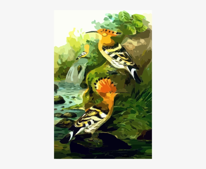 Hoopoe Svg Clip Arts 390 X 591 Px, transparent png #2068677