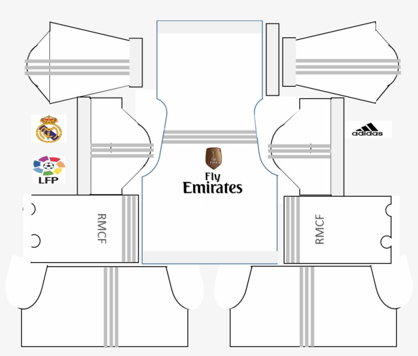 Real Madrid Jersey - Real Madrid Open Jersey, transparent png #2069204