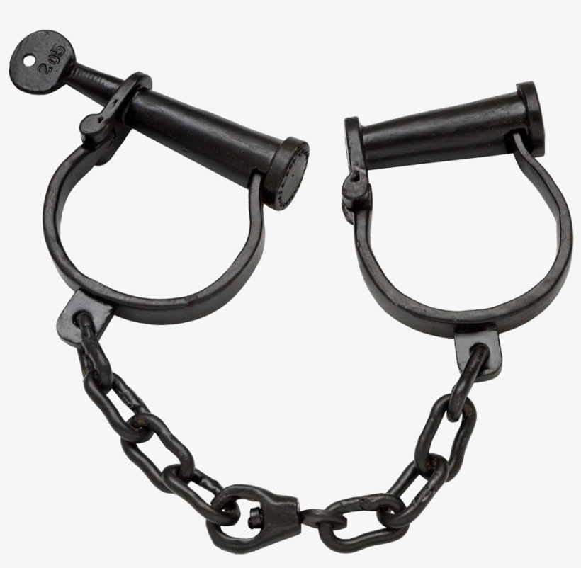 Handcuffs Transparent Hand Shackle - Indian Police Hand Lock, transparent png #2069512