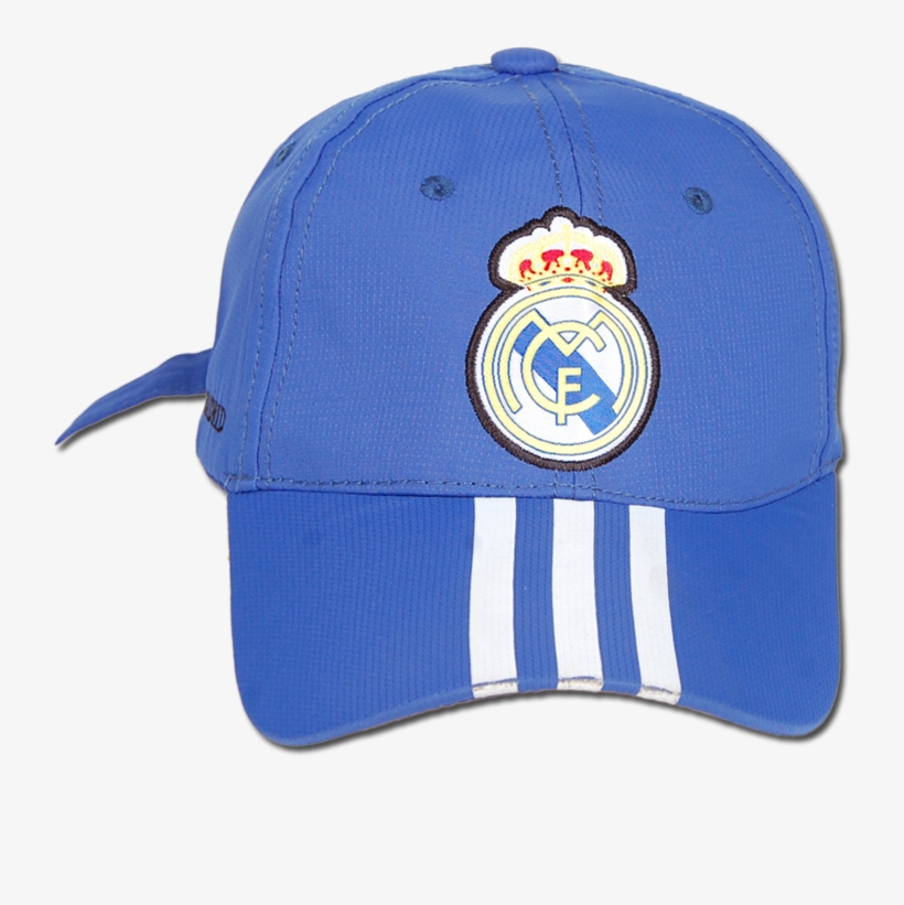 Real Madrid Fc Cap Color Blue - Real Madrid Blue Cap, transparent png #2069567