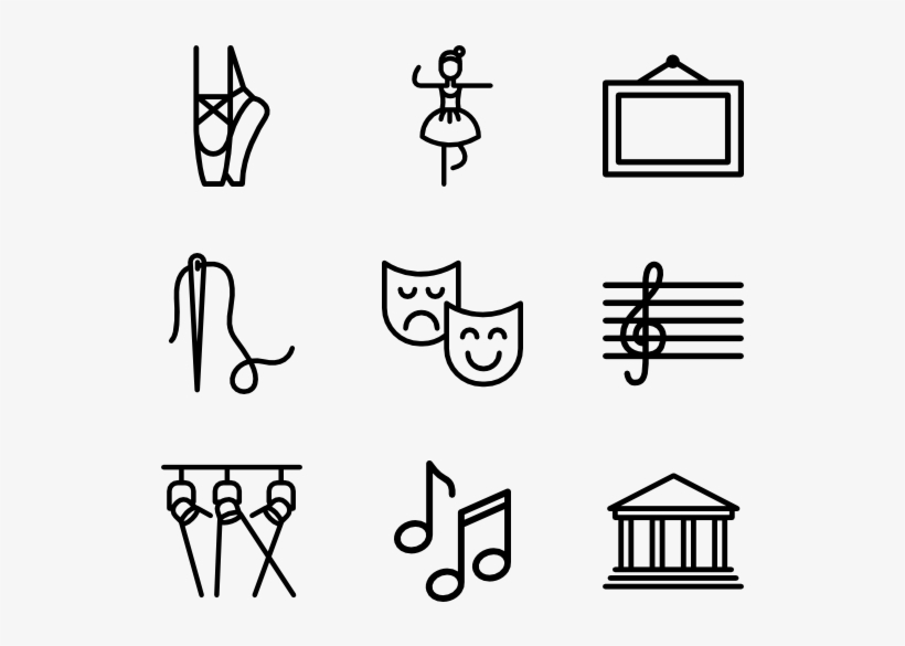 Lights Camera Action - Icons Resume, transparent png #2069596