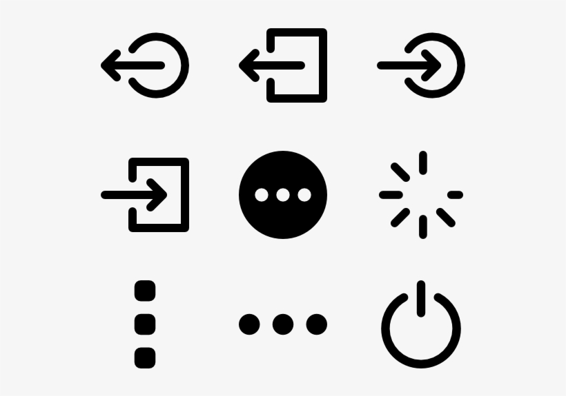 Web Button Compilation - Menu Icon, transparent png #2069735