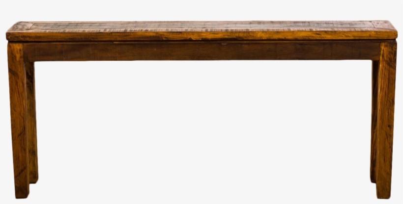 Reclaimed Solid Wood Console Table Chairish - Desk, transparent png #2070083