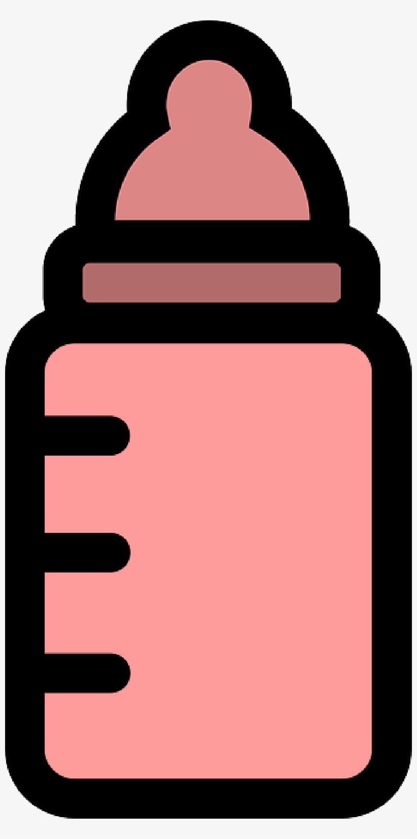 Mb Image/png - Baby Bottle Icon Pink, transparent png #2070087