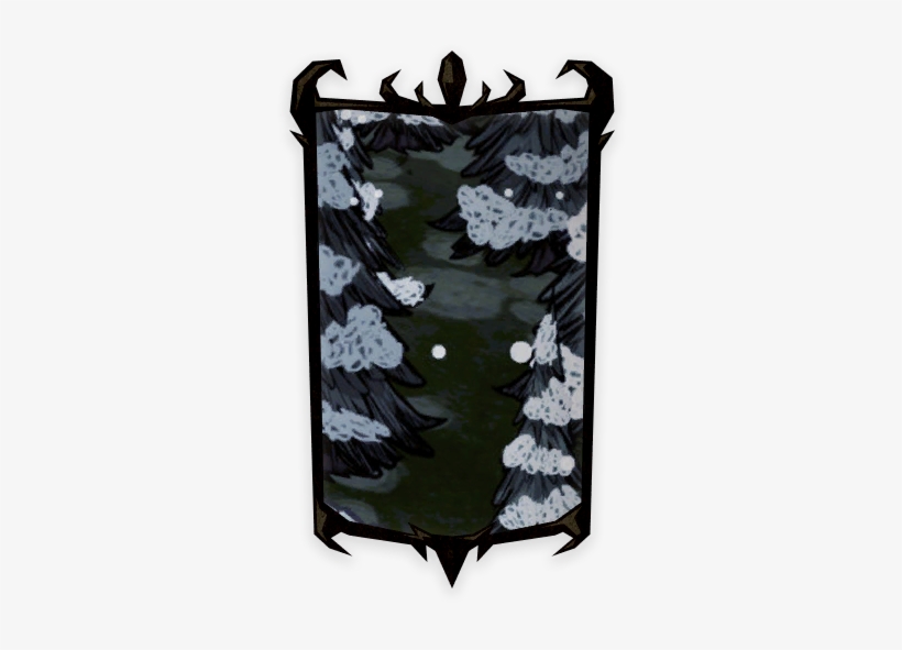 Winter Trees Portrait Background - Don't Starve Mega Pack (xbox One), transparent png #2070238