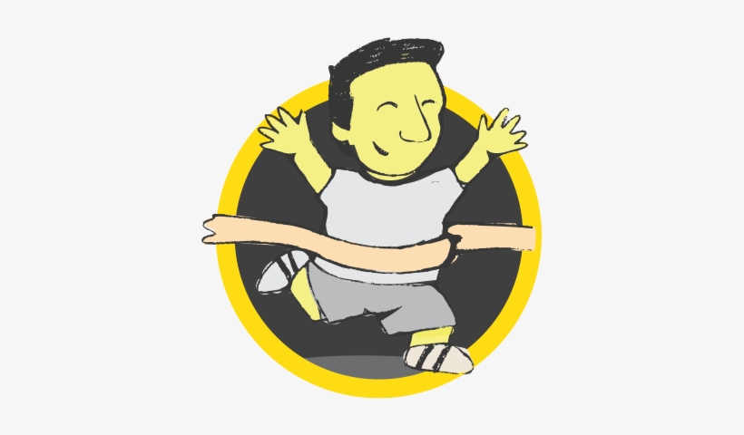 Stay Motivated And Earn Badges Based On Training Consistency, - Cartoon, transparent png #2070340
