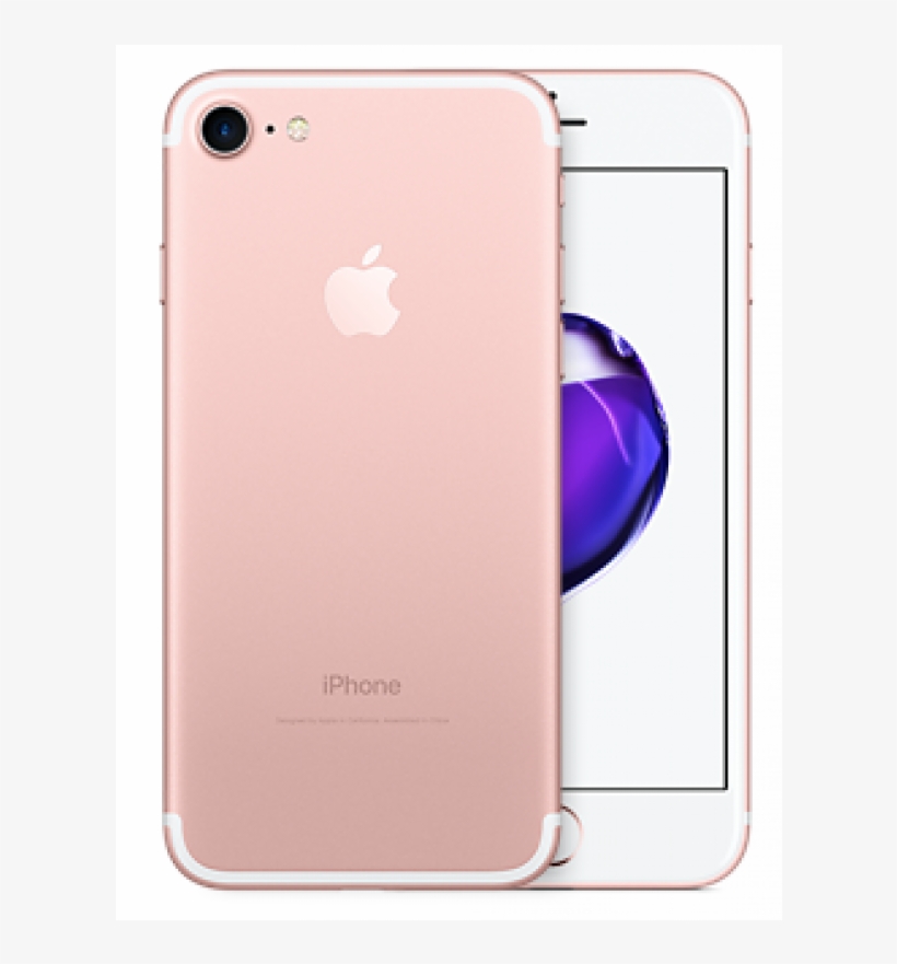 Apple Iphone 7 - 128 Gb - Rose Gold - Unlocked, transparent png #2070950