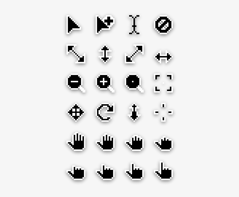 Matching Cursor Set, Designed For A 3d Cad Application, - Icon, transparent png #2071145