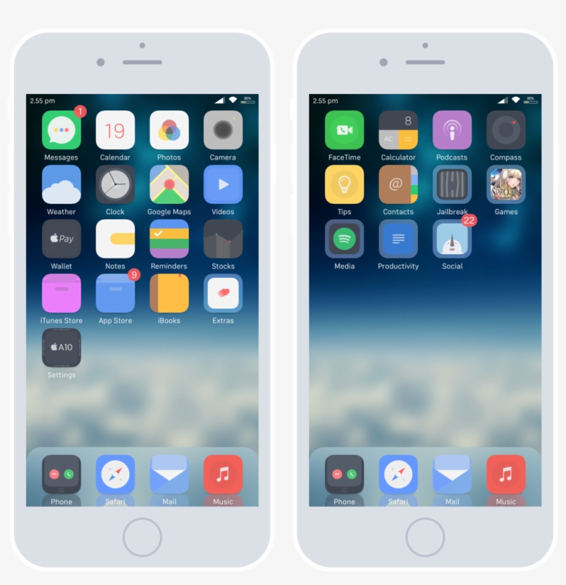 Setup Sunday Blues Iphone S Album On - Iphone, transparent png #2071426