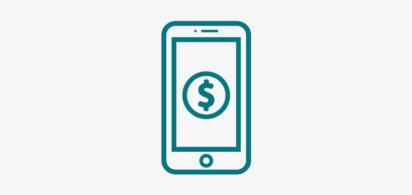 Mobile Online Icon - Mobile Wallet Icon Png, transparent png #2072024