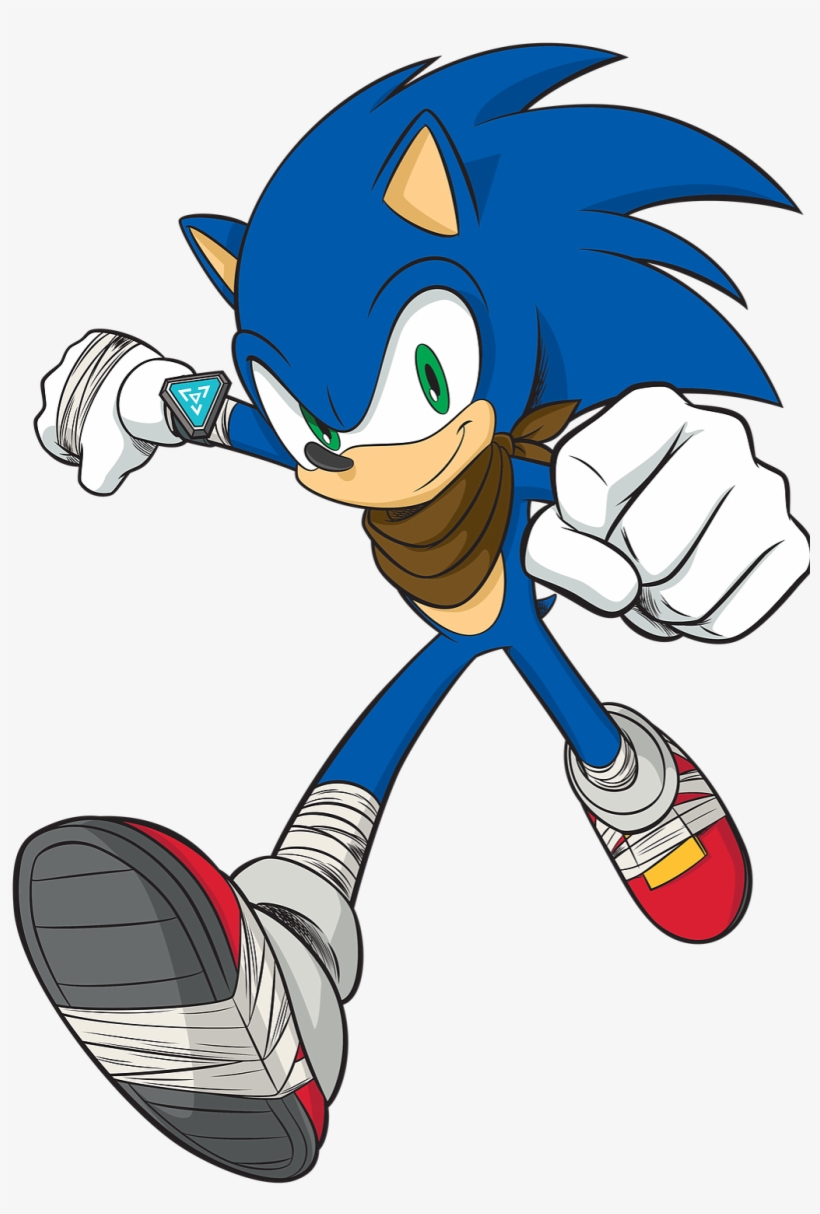 Sad Sonic Png Clip Black And White Download - Sonic Boom 2d Animation, transparent png #2072116