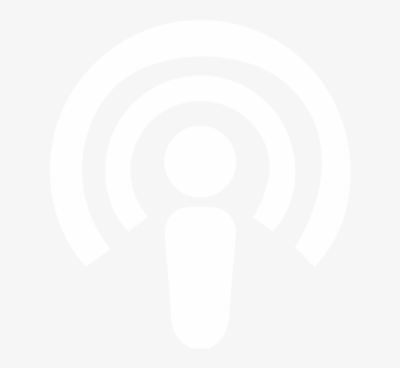 Podcast-icon - Itunes Podcast Logo White, transparent png #2072169