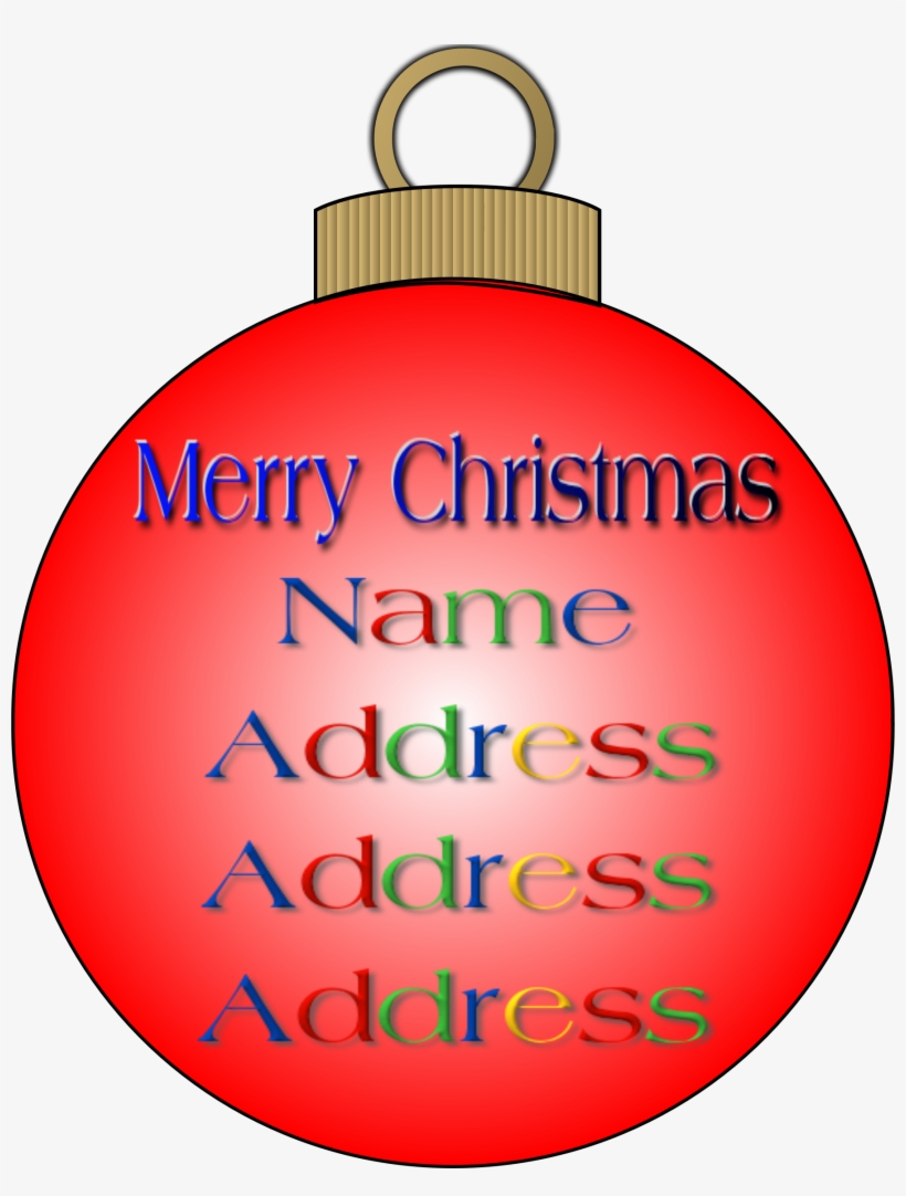 This Free Icons Png Design Of Address Lable, transparent png #2072629