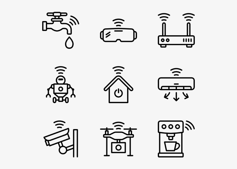 Internet Of Things - Renewable Energy Icons, transparent png #2073056