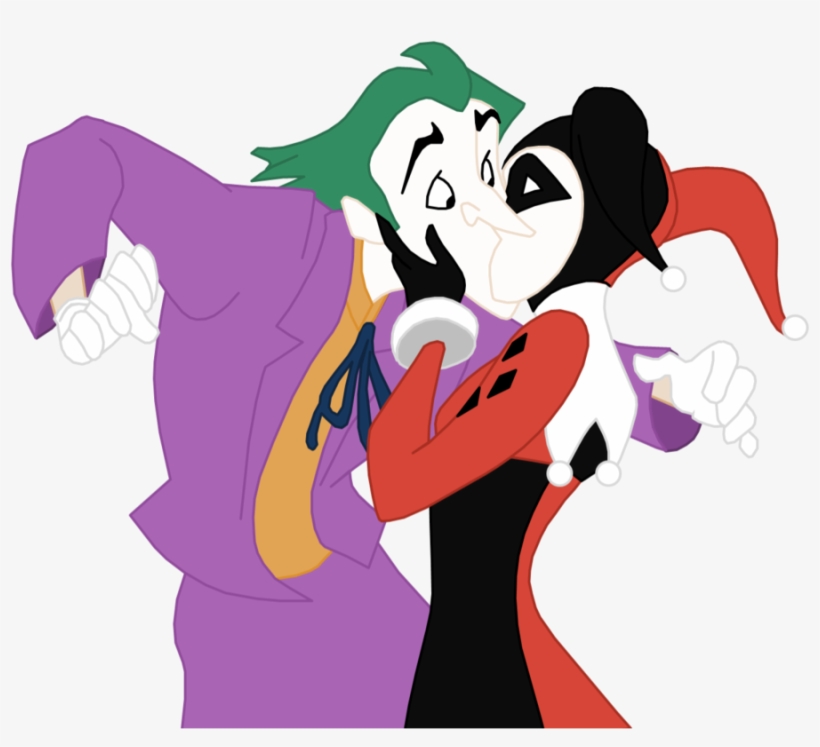 Joker Vector Harley - Harley Quinn X Joker Png, transparent png #2073061