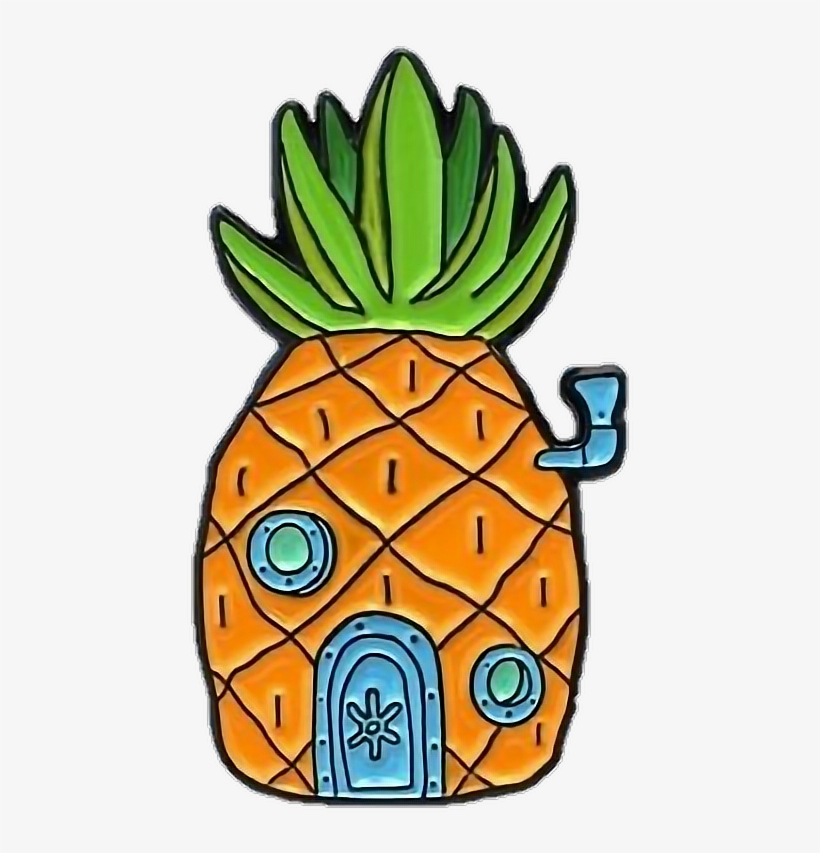 Pineapple Transparent Spongebob - Spongebob Pineapple Clipart, transparent png #2073524