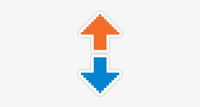 Reddit Upvote Downvote Sticker - Minecraft Story Mode Banners, transparent png #2074254