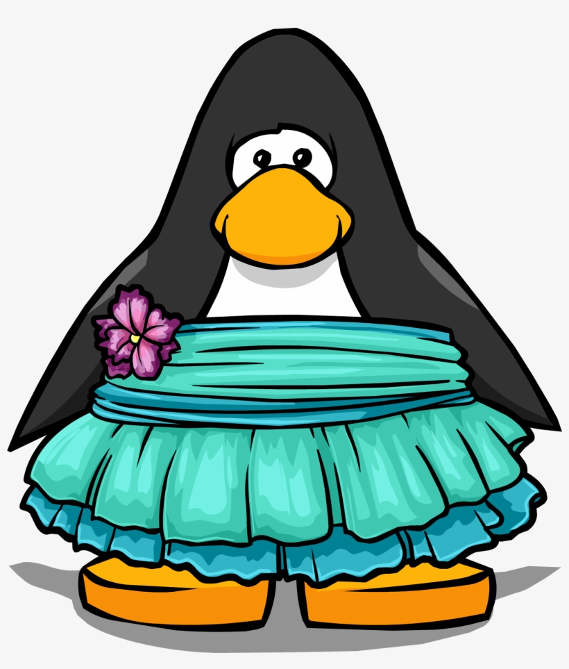 Pastel Petal Dress Pc - Club Penguin, transparent png #2074555
