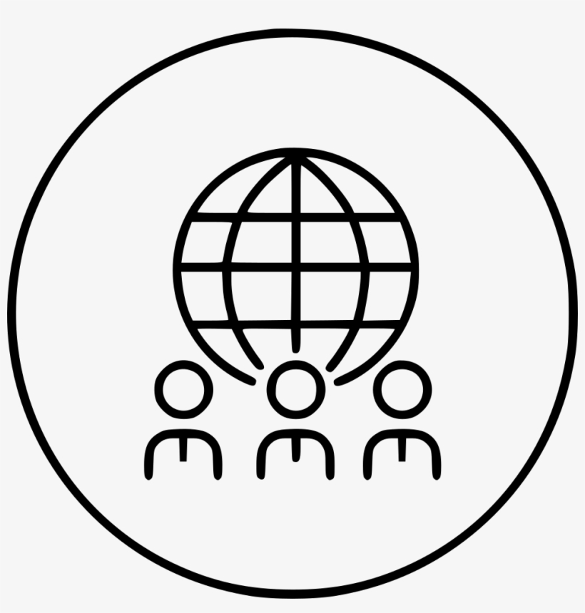 Employee Buisness Work Global Team Conections Comments - Icons World Vector Free, transparent png #2074665