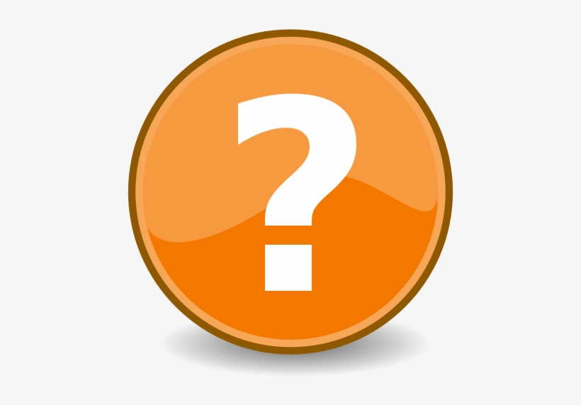 A Question For You [wow It's Wednesday ] - Orange Question Mark Icon Svg, transparent png #2074963