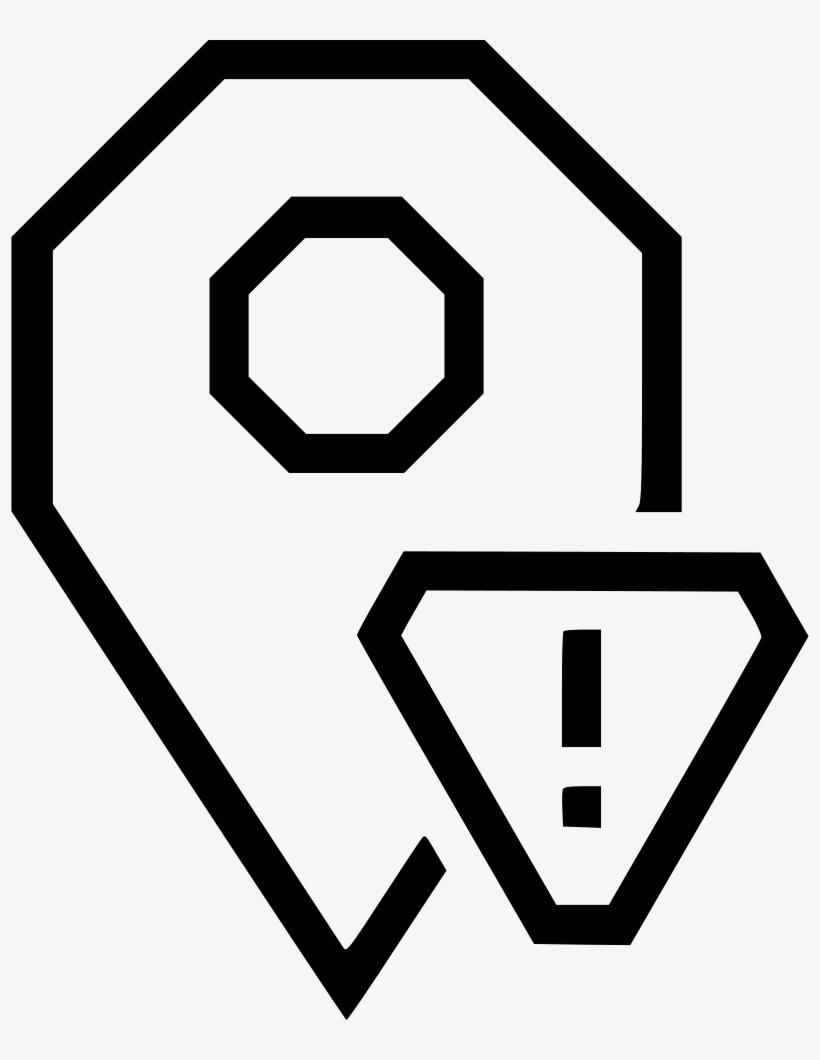 Location Marker Warning Pin Alert Comments - Conversation, transparent png #2075268