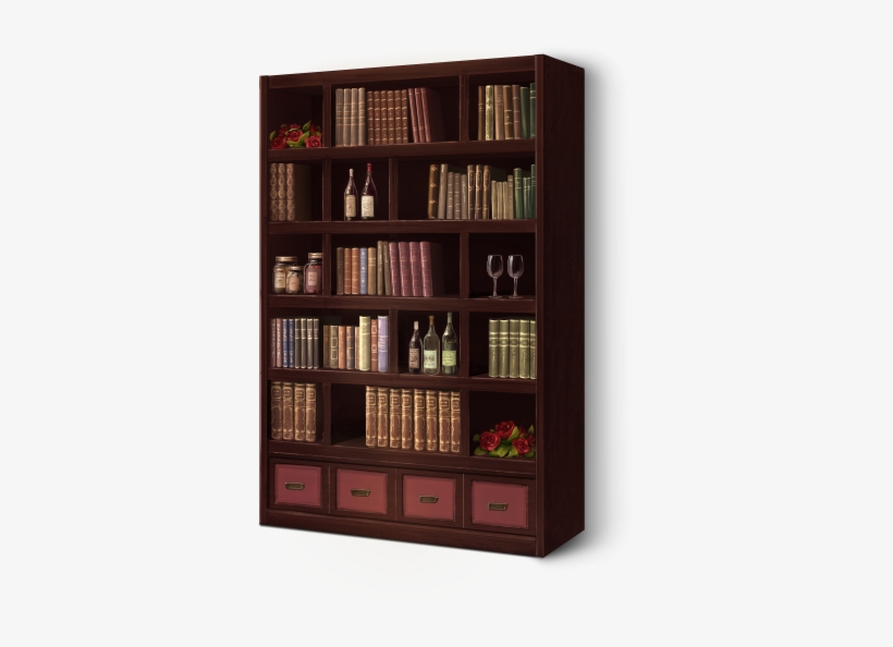 Image Romance Bookshelf Bungo - Shelf, transparent png #2075452