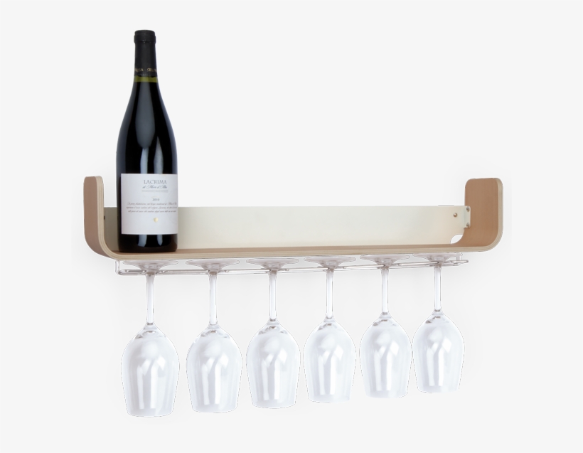1023universal Ashwood Wine Shelf1 - Glasses Shelf Png, transparent png #2075545